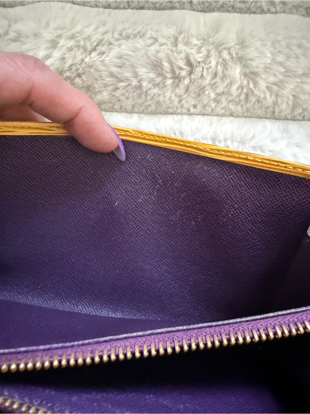 Louis Vuitton Epi Leather Wallet in Yellow - Picture 11 of 13
